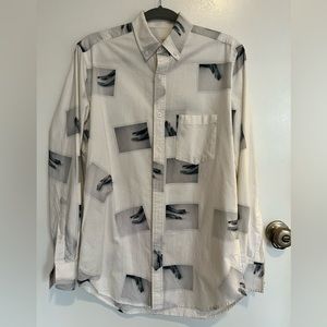 Topman x Curtis Kulig Polaroid button up shirt